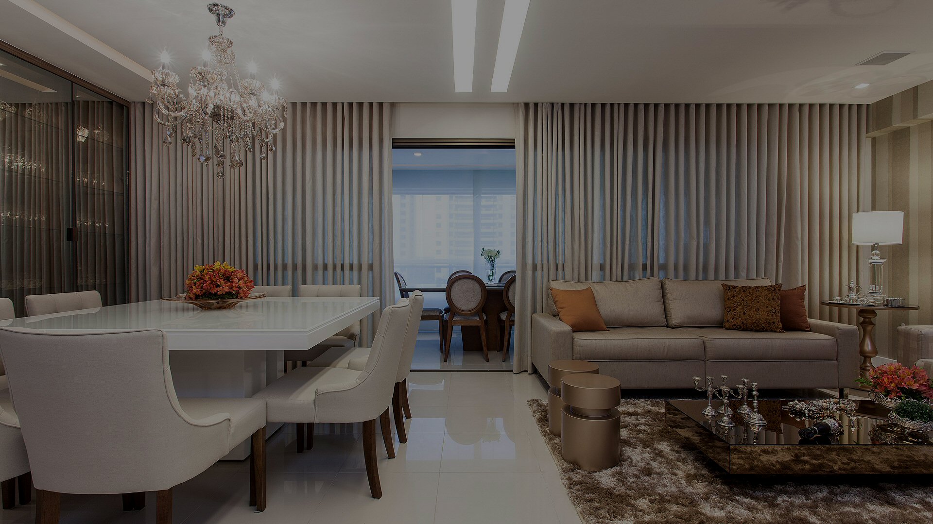 Cortinas Efeito Ilhós